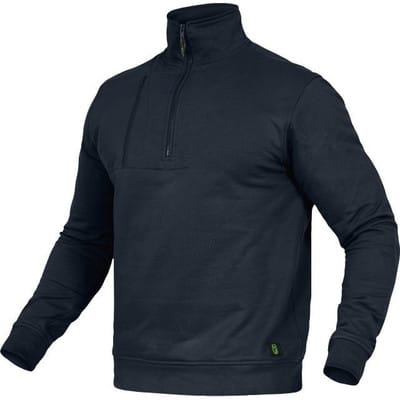 Zip-Sweatshirt-Flex-Line Marine, Größe 5XL