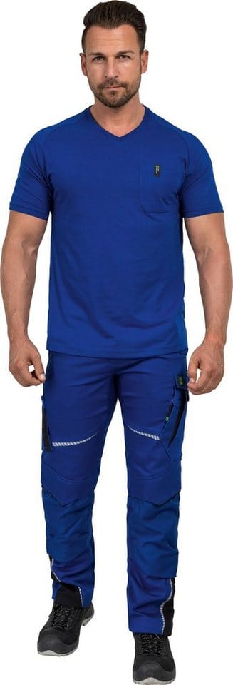 T-Shirt-Flex-Line Kornblau, Größe 3XL