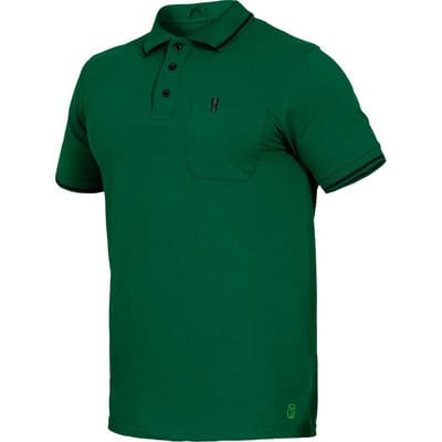 Polo-Shirt-Flex-Line Grün, Größe 5XL