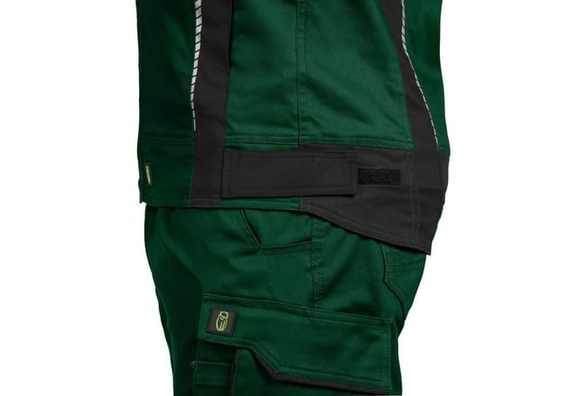 Weste-Flex-Line Grün/Schwarz, Größe 5XL