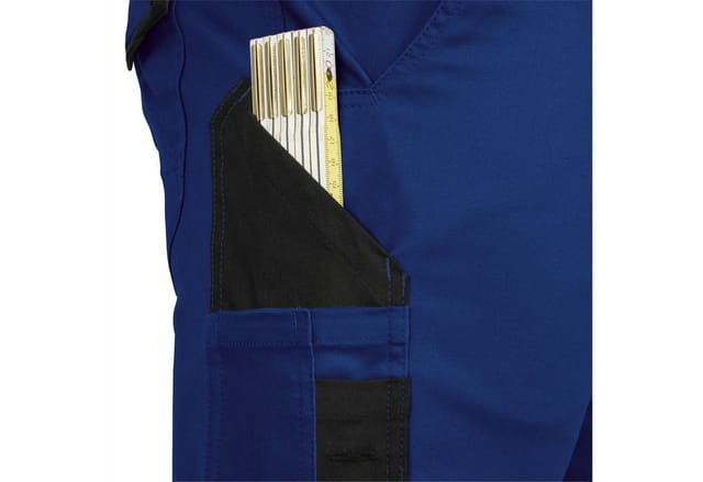 Flex-Line, Damen-Bundhose, kornblau/schwarz, Größe 48
