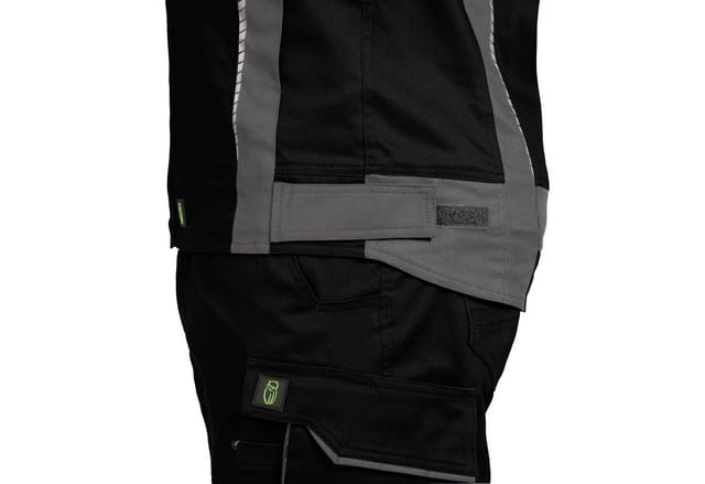 Weste-Flex-Line Schwarz/Grau, Größe L