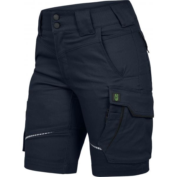 Damen-Hose kurz marineblau/schwarz Größe 40