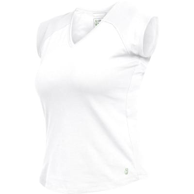Damen-T-Shirt-Flex-Line Weiß, Größe 38