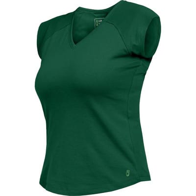 Damen-T-Shirt-Flex-Line Grün, Größe 40