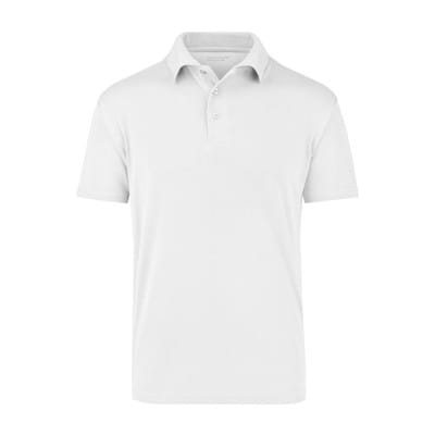 Cooldry Poloshirt JN024, weiß, Größe XL
