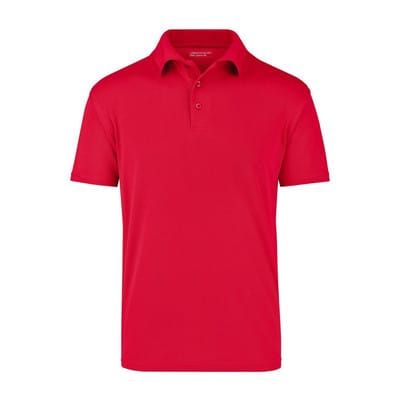 Cooldry Poloshirt JN024, rot, Größe M