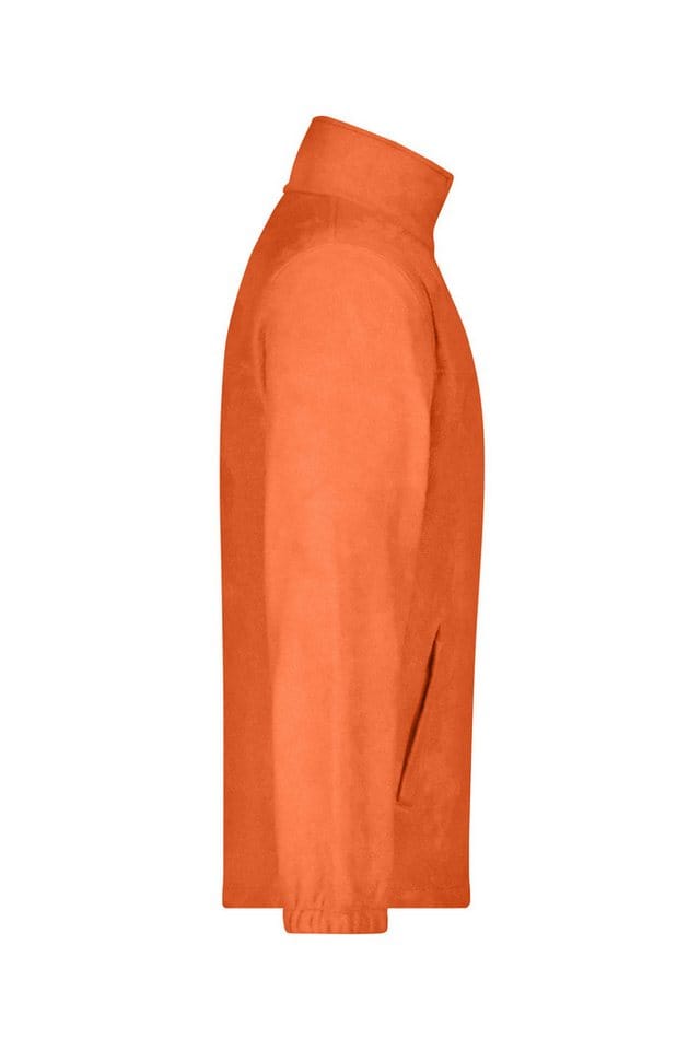Fleece Jacke JN044, orange, Größe 4XL