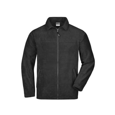 Fleece Jacke JN044, schwarz, Größe XXL