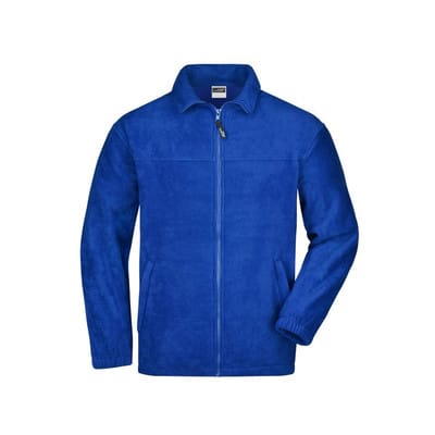 Fleece Jacke JN044, königs-blau, Größe XXL
