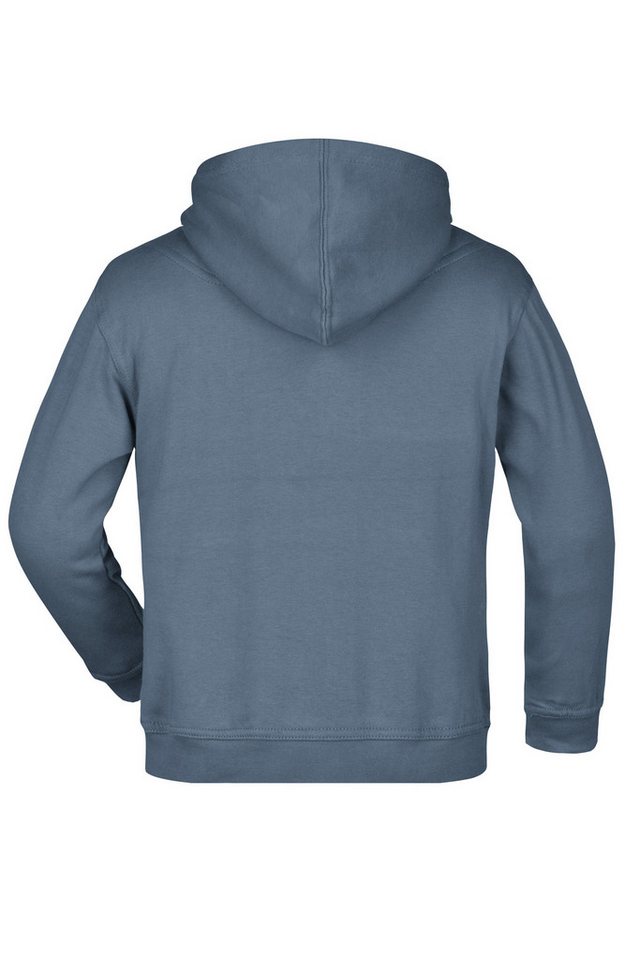 Kinder Kapuzensweatshirt JN047K, carbon, Größe XS Bild 3