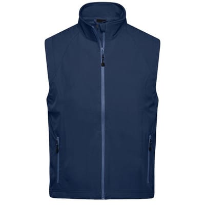 Herren Softshell Weste JN1022, navy-blau, Größe S