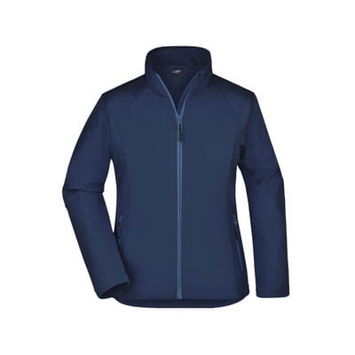 Damen Softshell Jacke JN1021, navy-blau, Größe XXL