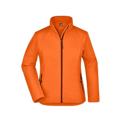 Damen Softshell Jacke JN1021, orange, Größe L