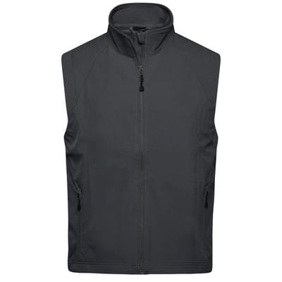 Herren Softshell Weste JN1022, schwarz, Größe 3XL