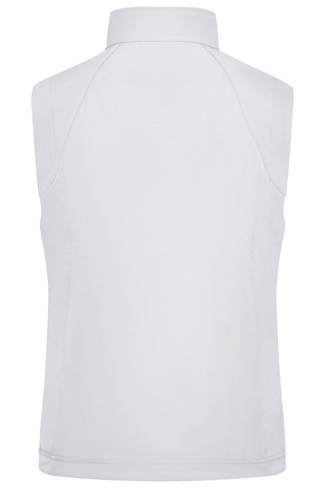 Damen Softshell Weste JN1023, weiß, Größe XL