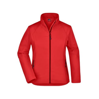 Damen Softshell Jacke JN1021, rot, Größe S
