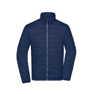 Herren Steppjacke JN1120, navy-blau, Größe XL