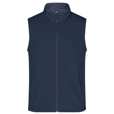 Herren Softshell Weste JN1128, navy-blau, Größe S