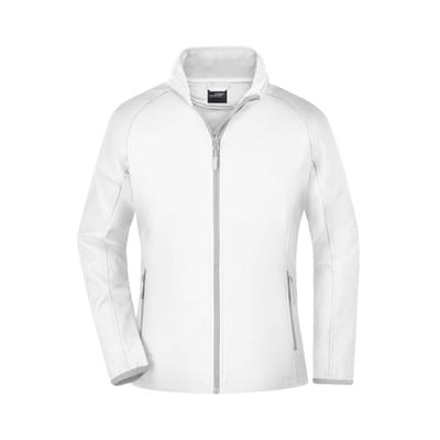 Damen Raglan Softshelljacke JN1129, weiß, Größe XXL