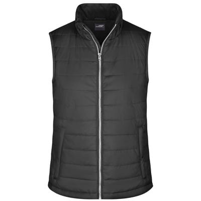 Damen Steppweste JN1135, schwarz, Größe XXL