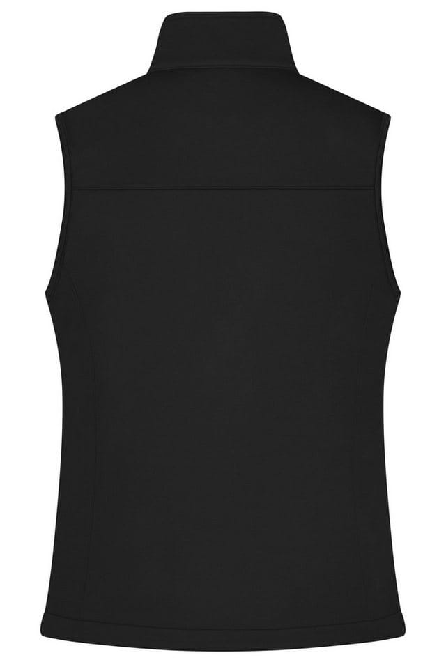 Damen Softshell Weste Recycled Polyester JN1169, schwarz, Größe S