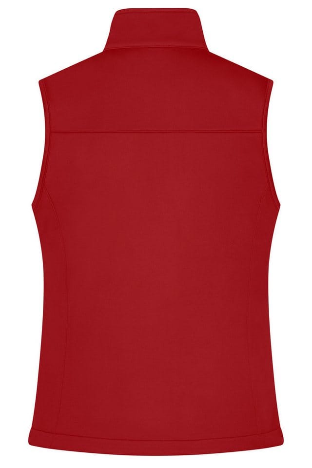 Damen Softshell Weste Recycled Polyester JN1169, rot, Größe XXL
