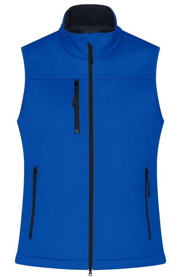 Damen Softshell Weste Recycled Polyester JN1169, nautic-blau, Größe XL