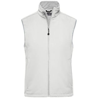 Damen Softshell Weste JN138, weiß, Größe M