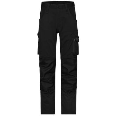 Workwear Stretch-Arbeitshose Slim Line JN1812, schwarz, Größe 62