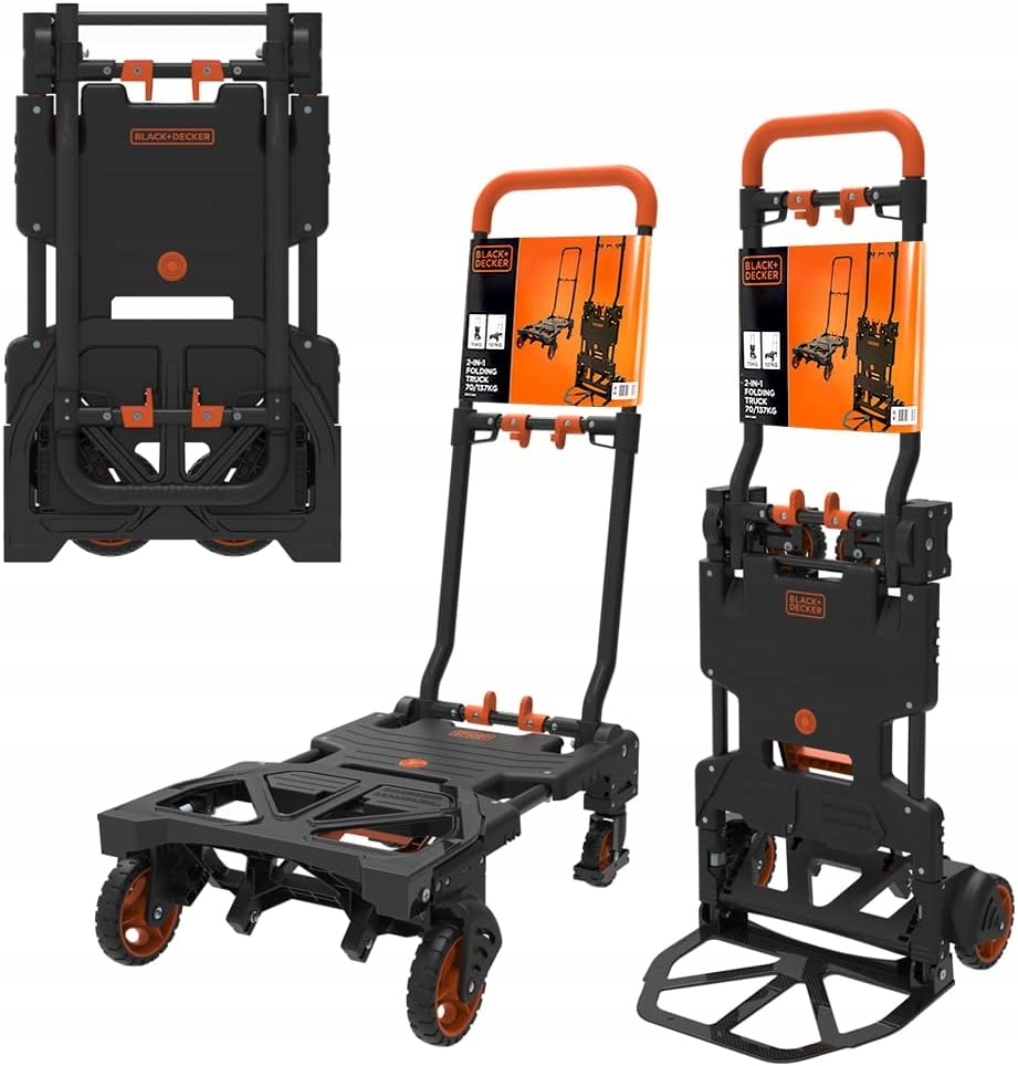 Transportwagen Black+decker Bxwt-h206-sp Klappbar 120 Kg