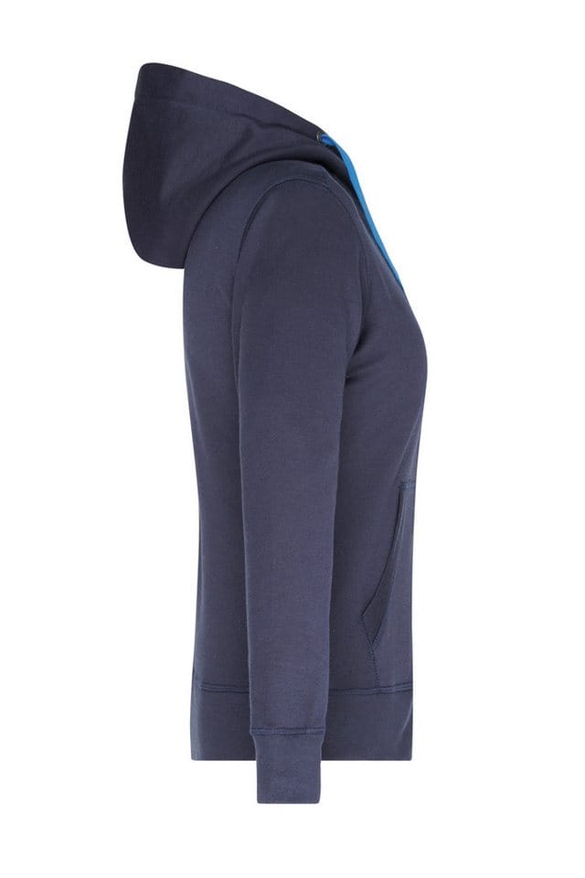 Damen Sweatjacke Bionic® JN594, navy-blau/carbon, Größe XXL