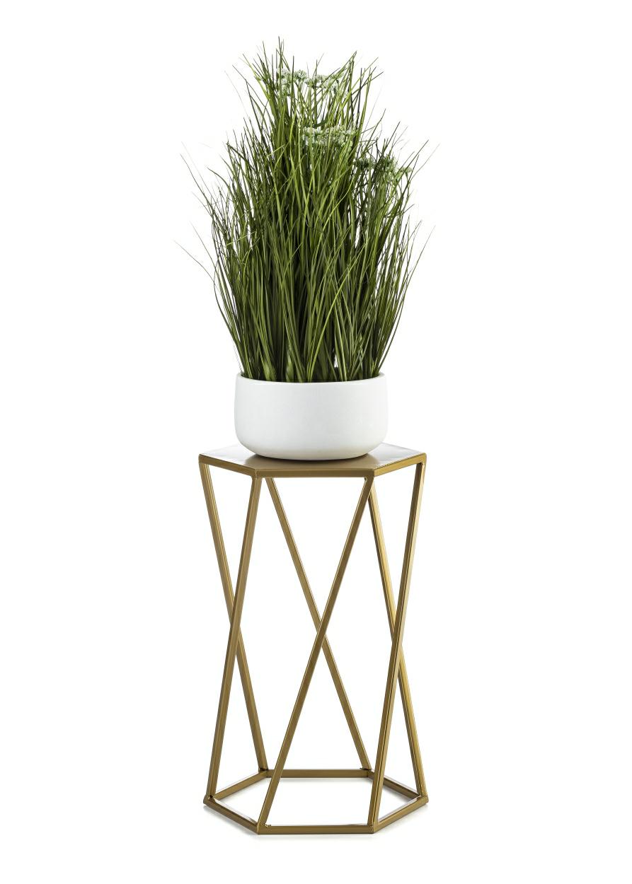 Goldener Blumenständer Für Pflanzen, 40 Cm