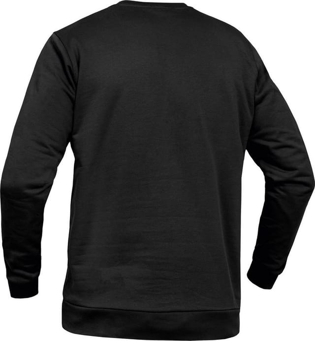 Rundhals Sweater schwarz Größe 5XL
