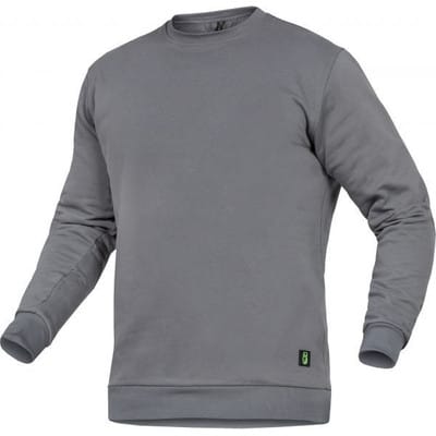 Rundhals Sweater grau Größe S