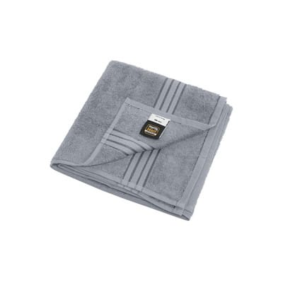 Handtuch 50 x 100cm MB421, mittelgrau
