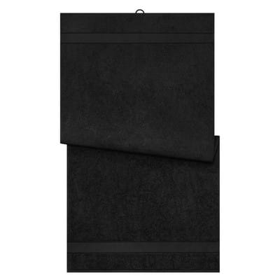 Bio Badetuch 70 x 140cm MB443, schwarz