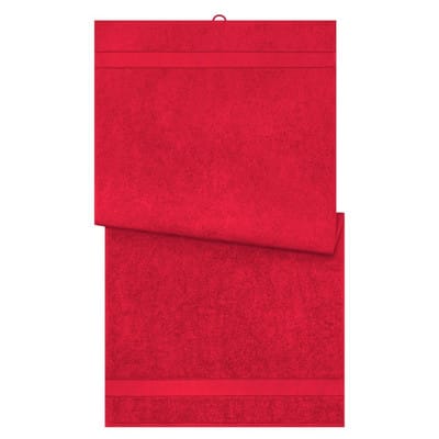 Bio Badetuch 70 x 140cm MB443, rot
