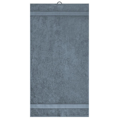 Bio Handtuch 50 x 100cm MB442, mittelgrau
