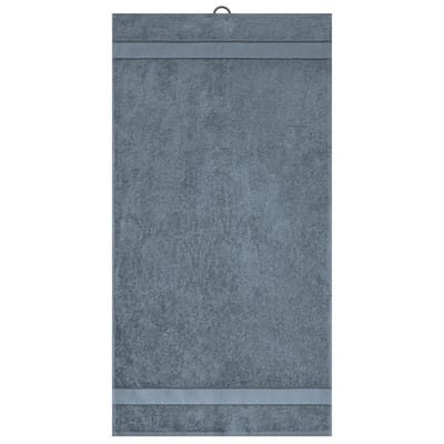 Bio Handtuch 50 x 100cm MB442, mittelgrau