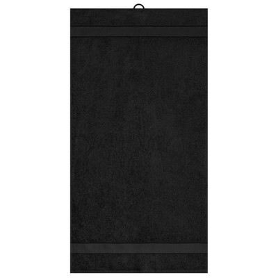 Bio Handtuch 50 x 100cm MB442, schwarz