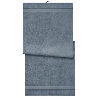 Bio Saunatuch 70 x 180cm MB444, mittelgrau