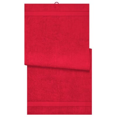Bio Badetuch 100 x 150cm MB445, rot
