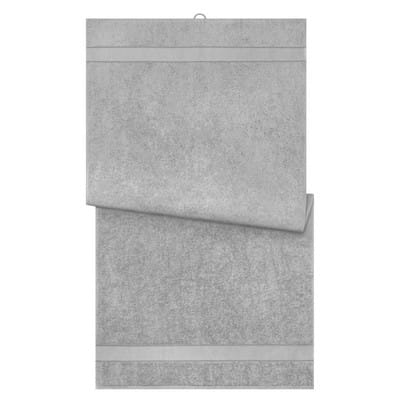 Bio Badetuch 70 x 140cm MB443, silber