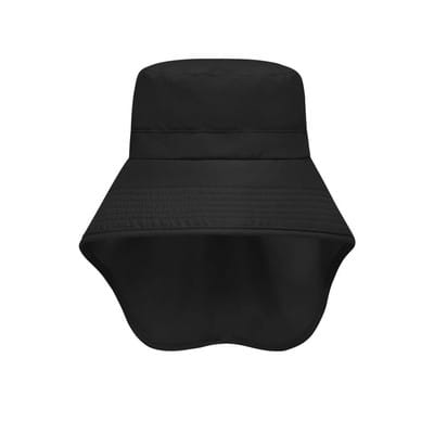 Funktioneller Hut mit Nackenschutz MB6242, schwarz, Einheitsgröße