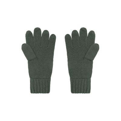 Melange Strick Handschuhe MB7980, racing-grün, Größe L/XL