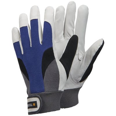 Montagehandschuhe TEGERA 113, Kat. II, blau/schwarz/grau/weiß, Gr. 9