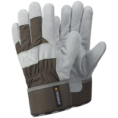 Arbeitshandschuhe TEGERA 51, Kat. II, weiß/grau, Gr. 9