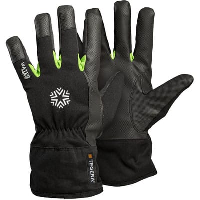 Montagehandschuhe TEGERA 519, Kat. II, grün/schwarz, Gr. 7