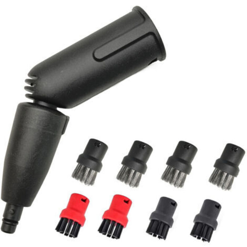 Turbinendüsen-set, 1 Dampfturbinenbürste, 8 Verschiedene Bürsten, Dampfreiniger-zubehör, Kompatibel Mit Kärcher